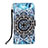 Funda de Cuero Cartera con Soporte Patron de Moda Carcasa Y02B para Samsung Galaxy M14 5G