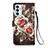 Funda de Cuero Cartera con Soporte Patron de Moda Carcasa Y02B para Samsung Galaxy M14 5G