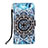 Funda de Cuero Cartera con Soporte Patron de Moda Carcasa Y02B para Samsung Galaxy Note 20 5G