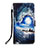 Funda de Cuero Cartera con Soporte Patron de Moda Carcasa Y02B para Samsung Galaxy Note 20 Ultra 5G