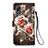 Funda de Cuero Cartera con Soporte Patron de Moda Carcasa Y02B para Samsung Galaxy XCover 5 SM-G525F