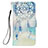 Funda de Cuero Cartera con Soporte Patron de Moda Carcasa Y03B para Samsung Galaxy A01 SM-A015