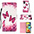 Funda de Cuero Cartera con Soporte Patron de Moda Carcasa Y03B para Samsung Galaxy M40S