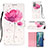 Funda de Cuero Cartera con Soporte Patron de Moda Carcasa Y03B para Samsung Galaxy Note 20 5G