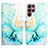 Funda de Cuero Cartera con Soporte Patron de Moda Carcasa Y03B para Samsung Galaxy S24 Ultra 5G