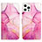 Funda de Cuero Cartera con Soporte Patron de Moda Carcasa Y04B para Apple iPhone 13 Pro Max