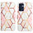 Funda de Cuero Cartera con Soporte Patron de Moda Carcasa Y04B para Oppo Find X5 Lite 5G