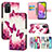 Funda de Cuero Cartera con Soporte Patron de Moda Carcasa Y04B para Samsung Galaxy F02S SM-E025F