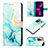 Funda de Cuero Cartera con Soporte Patron de Moda Carcasa Y04B para Samsung Galaxy S20 Lite 5G