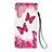 Funda de Cuero Cartera con Soporte Patron de Moda Carcasa Y04B para Samsung Galaxy S21 Ultra 5G