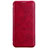 Funda de Cuero Cartera con Soporte S01 para Samsung Galaxy S8 Plus Rojo