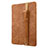 Funda de Cuero Elastico del Pluma Desmontable P02 para Apple Pencil Apple New iPad 9.7 (2018) Marron