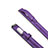 Funda de Cuero Elastico del Pluma Desmontable P03 para Apple Pencil Apple iPad Pro 9.7 Morado