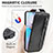 Funda de Cuero Flip para Motorola Moto X40 5G