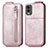 Funda de Cuero Flip para Nokia C210