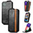 Funda de Cuero Flip para Samsung Galaxy F42 5G