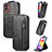 Funda de Cuero Flip para Samsung Galaxy M13 5G