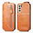 Funda de Cuero Flip para Samsung Galaxy S21 FE 5G