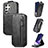 Funda de Cuero Flip para Samsung Galaxy S21 Ultra 5G