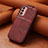 Funda de Cuero Flip S01D para Samsung Galaxy M13 4G