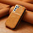 Funda de Cuero Flip S01D para Samsung Galaxy S21 FE 5G