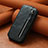 Funda de Cuero Flip S01D para Samsung Galaxy S21 Ultra 5G