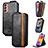 Funda de Cuero Flip S02D para Samsung Galaxy F13 4G