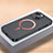 Funda Dura Plastico Rigida Carcasa Mate con Mag-Safe Magnetic QC1 para Apple iPhone 14