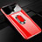 Funda Dura Plastico Rigida Carcasa Mate con Magnetico Anillo de dedo Soporte A02 para Xiaomi Redmi K30i 5G