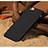 Funda Dura Plastico Rigida Fino Arenisca para Apple iPhone 6 Negro