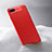 Funda Dura Plastico Rigida Mate M01 para Apple iPhone 7 Plus Rojo