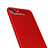 Funda Dura Plastico Rigida Mate M02 para Apple iPhone 7 Rojo