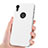 Funda Dura Plastico Rigida Mate M02 para Apple iPhone XR Blanco