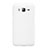 Funda Dura Plastico Rigida Mate M02 para Samsung Galaxy Amp Prime J320P J320M Blanco