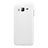 Funda Dura Plastico Rigida Mate M02 para Samsung Galaxy Amp Prime J320P J320M Blanco