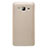 Funda Dura Plastico Rigida Mate M02 para Samsung Galaxy Amp Prime J320P J320M Oro