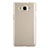 Funda Dura Plastico Rigida Mate M02 para Samsung Galaxy Grand Prime SM-G530H Oro