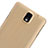 Funda Dura Plastico Rigida Mate M02 para Samsung Galaxy Note 3 N9000 Oro