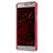 Funda Dura Plastico Rigida Mate M02 para Samsung Galaxy On5 G550FY Rojo