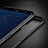Funda Dura Plastico Rigida Mate M03 para Samsung Galaxy Note 8 Duos N950F Negro