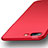 Funda Dura Plastico Rigida Mate para Apple iPhone 8 Plus Rojo