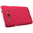 Funda Dura Plastico Rigida Mate para Samsung Galaxy Grand Max SM-G720 Rojo