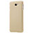 Funda Dura Plastico Rigida Mate para Samsung Galaxy J5 Prime G570F Oro