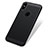 Funda Dura Plastico Rigida Perforada H01 para Apple iPhone Xs Negro