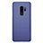 Funda Dura Plastico Rigida Perforada M01 para Samsung Galaxy S9 Plus Azul