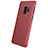 Funda Dura Plastico Rigida Perforada para Samsung Galaxy S9 Rojo