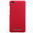 Funda Dura Plastico Rigida Perforada para Xiaomi Redmi 4A Rojo