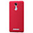 Funda Dura Plastico Rigida Perforada para Xiaomi Redmi Note 3 MediaTek Rojo