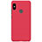 Funda Dura Plastico Rigida Perforada para Xiaomi Redmi Note 5 AI Dual Camera Rojo