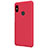 Funda Dura Plastico Rigida Perforada para Xiaomi Redmi Note 5 AI Dual Camera Rojo